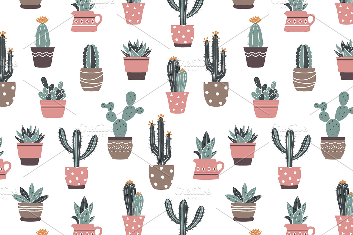 Cactus, a Decorative Illustration by Paper Cards (Photo 3 of 4)