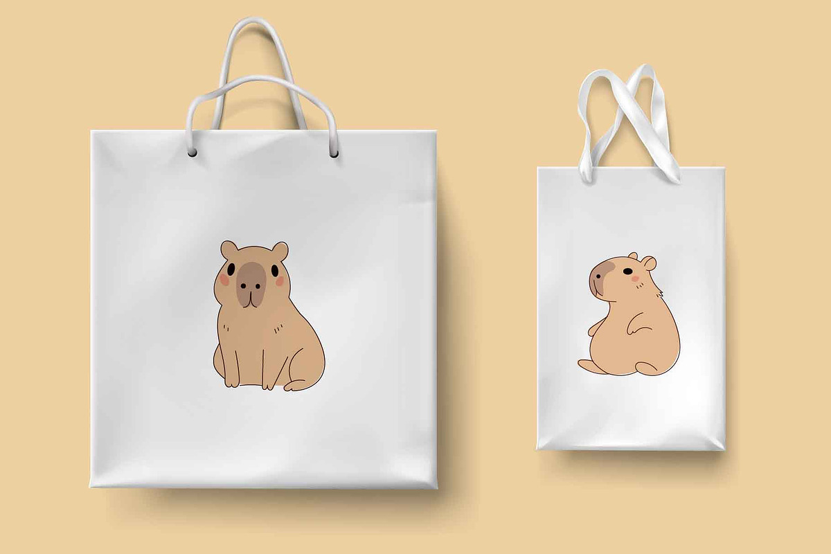 Cute Capybara Animal Funny Character, a Graphic by Imaginary Party (Photo 2 of 7)