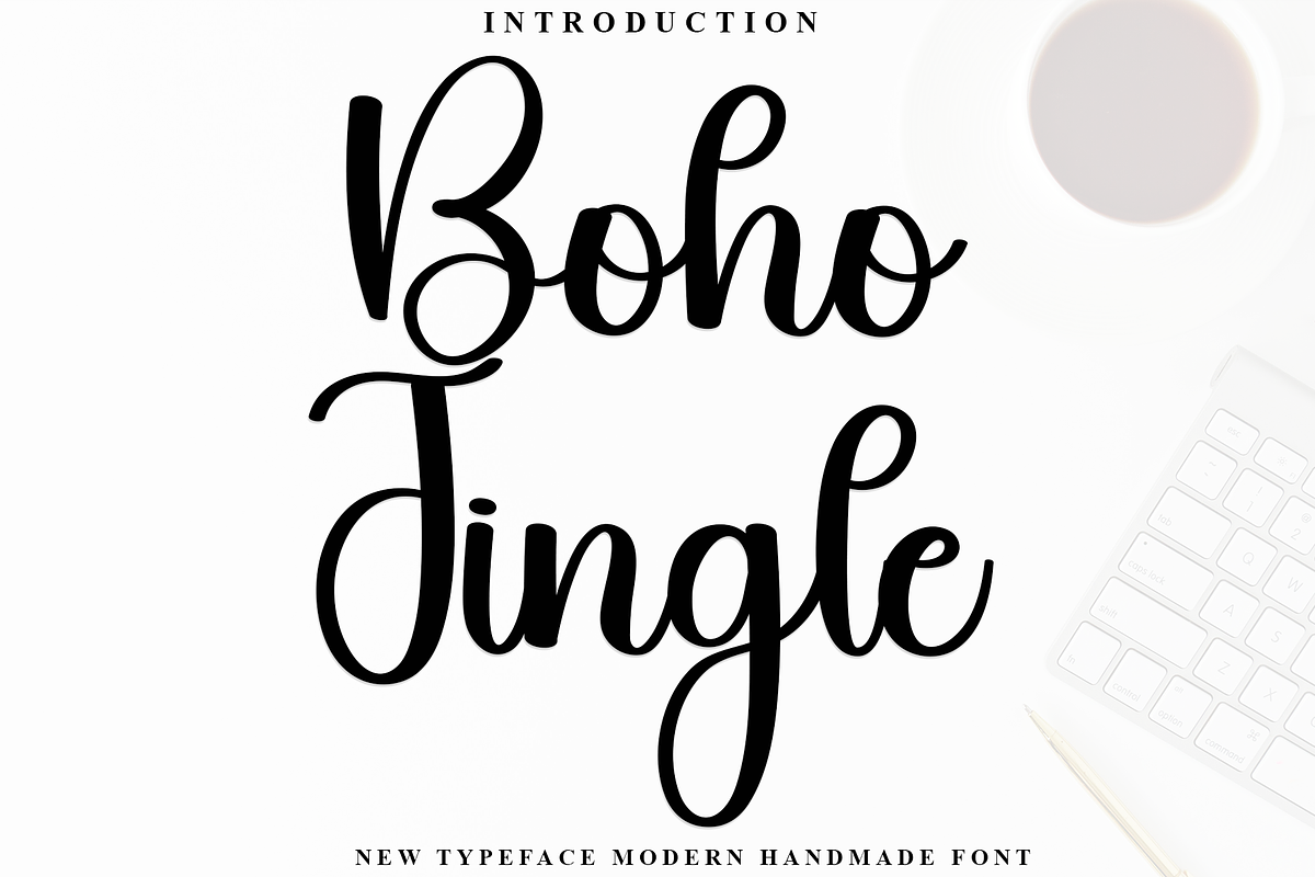 Boho Jingle, a Handwritten Font by FreshTypeINK (Photo 1 of 8)