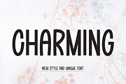 Charming | Script Font, a Script Font by Scratchones (Thumbnail 1 of 8)