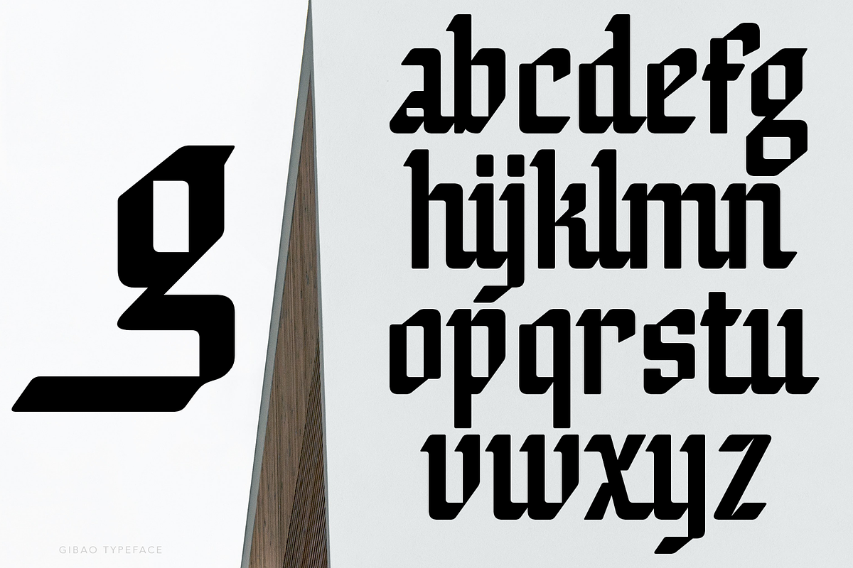 Gibao Typeface, a Font by TypeClassHeroes (Photo 7 of 15)