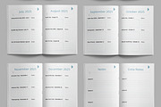 Yearly Event Planner 2025, a Stationery Template by ContestDesign (Thumbnail 3 of 3)