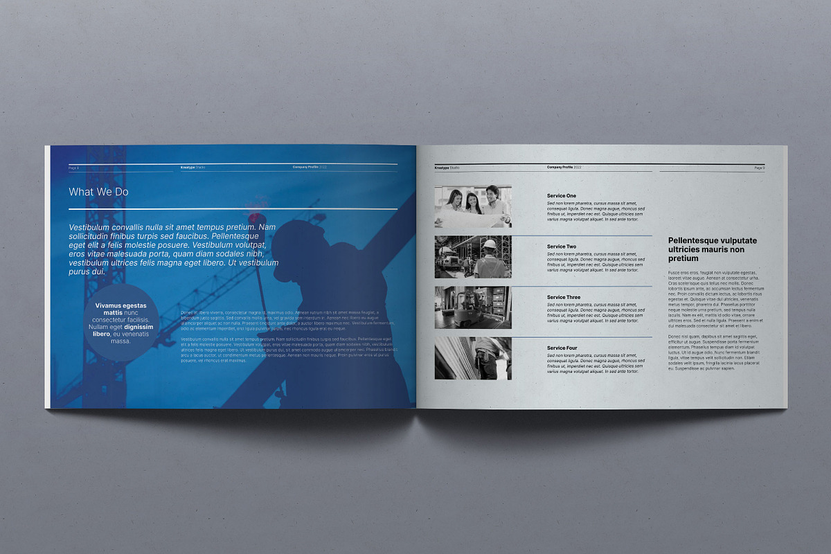 Kreatype Company Profile, a Brochure Template by Kreatype Studio (Photo 5 of 15)
