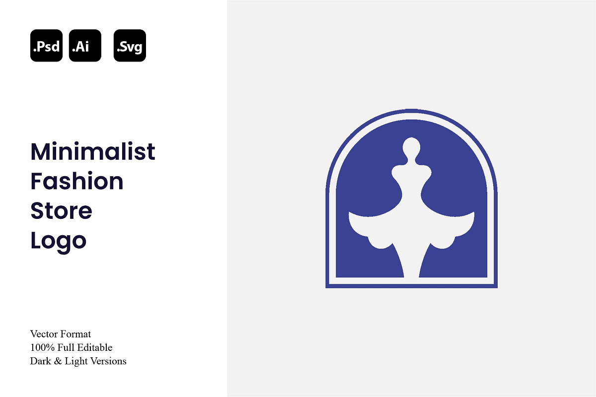 Minimalist Fashion Store Logo, a Branding & Logo Template by Luxury Logos (Photo 1 of 4)