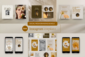 Flora Social Media Bundle 50 Posts