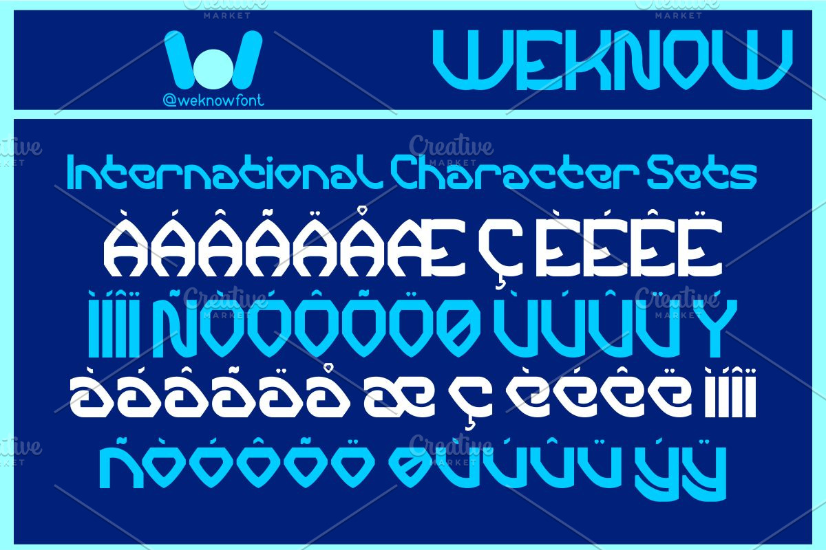 Blue Sapphire font, a Font by weknow (Photo 8 of 8)