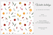 Watercolor WINTER HOLIDAYS, a Seasonal Illustration by LeriaArt watercolor (Thumbnail 13 of 16)