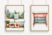 Interior Design Clipart PNG, an Illustration by Libby Wishes (Thumbnail 5 of 7)