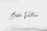 Balzak // Organic Calligraphy, a Script Font by PeachCreme (Thumbnail 8 of 12)