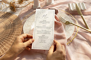 Card Mockup 4x9 Menu In Hand BP, a Product Mockup by PawMockups (Thumbnail 5 of 9)