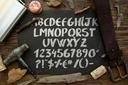 Shandala Brush Typeface, a Script Font by MoonfishStudio (Thumbnail 2 of 3)