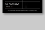 Wireframe Landing Page Layout, an UI Kit Template by CreativeShaper (Thumbnail 6 of 6)