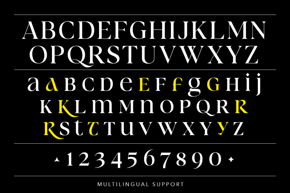 Sericate - Ligature Font, a Serif Font by Mulkan Nazir (Photo 19 of 19)