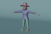 Halloween 3D Character Pack 01, a Characters & Person 3D Model by Dudukbersama (Thumbnail 5 of 5)