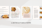 Aesthetic Pink Cook Book Template, a Magazine Template by ShopRShop (Thumbnail 6 of 10)