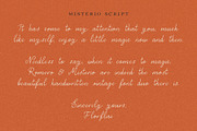 Romero & Misterio - Vintage Font Duo, a Handwritten Font by Florflai (Thumbnail 4 of 6)