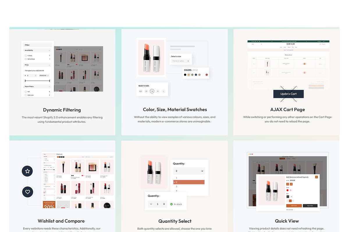 Cosmetic Product | Shopify Theme preview 6