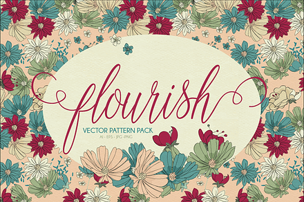 Flourish Vector Pattern Pack