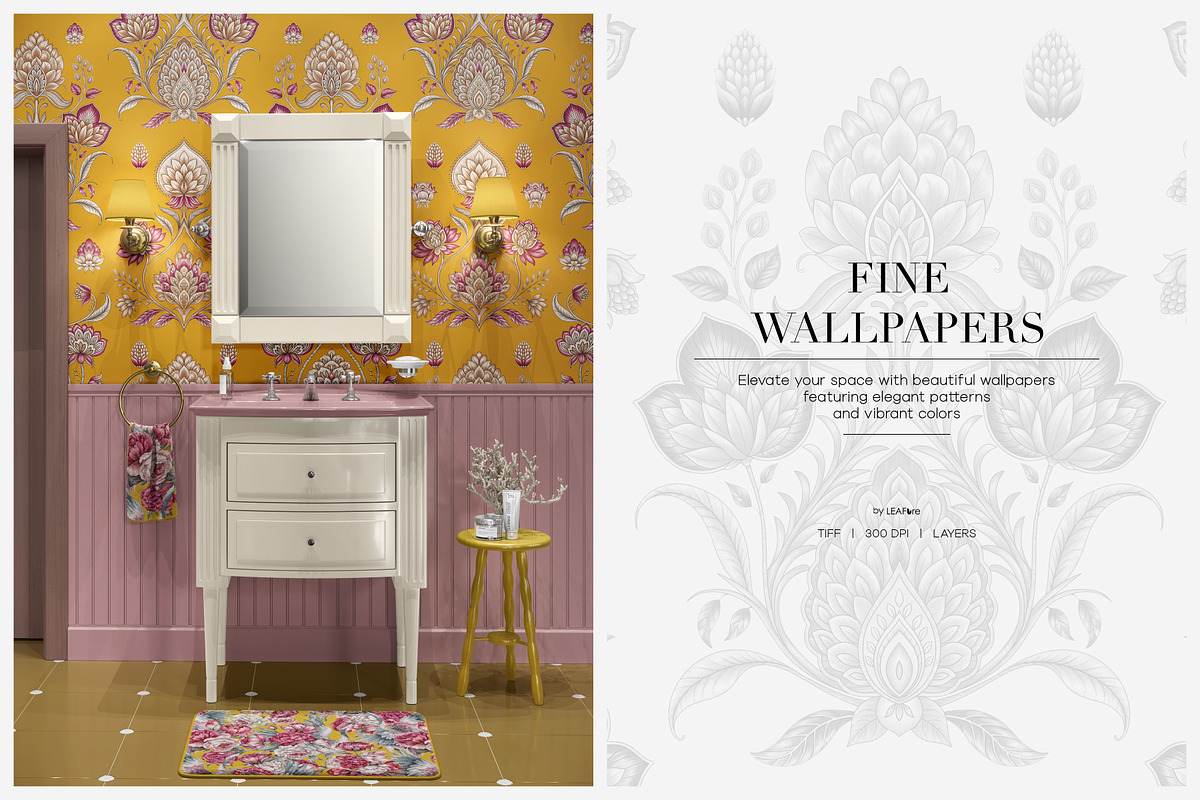 GULISTAAN | Traditional Prints, a Pattern Graphic by LEAFure (Photo 6 of 9)