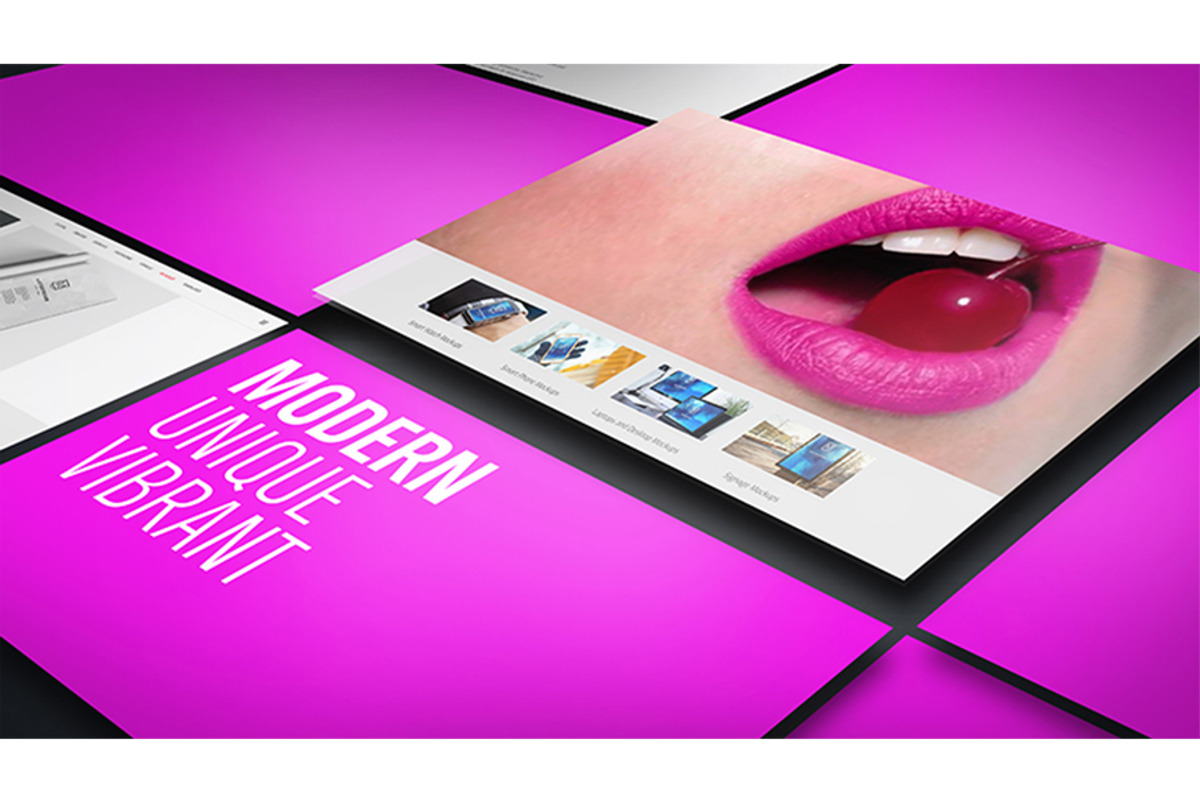 Floating UI/UX Photoshop Mockups (5, a Mockup by Shop Mockpro (Photo 5 of 13)