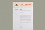 Minimal Resume/CV Template | Word, a Resume Template by HiveArts (Thumbnail 4 of 4)