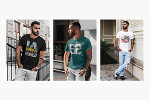 T-Shirt Mock-Up Premium Bundle