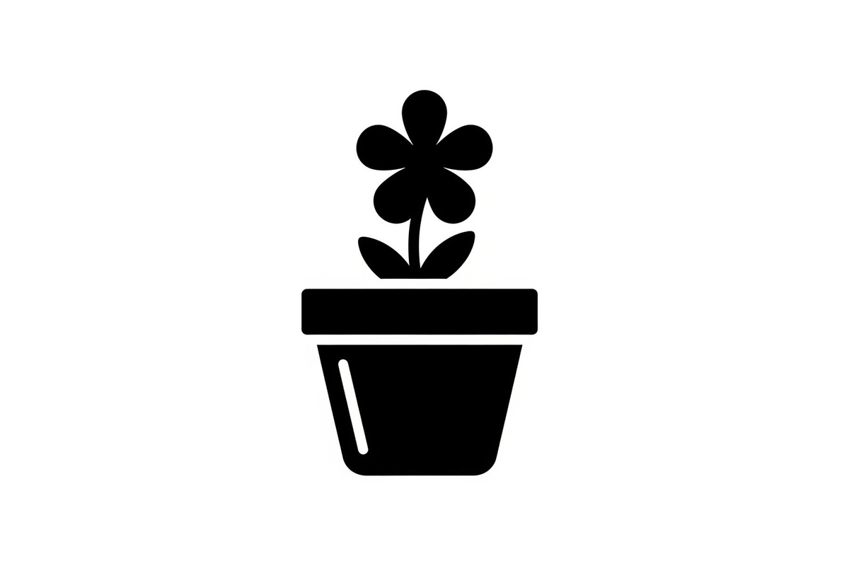 Flower Pot Silhouette Vector Bundle, an Illustration by jahid234 (Photo 37 of 49)