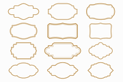 Classic Frame Label Border Bundle, a Decorative Illustration by Kusumaillustration (Thumbnail 3 of 16)
