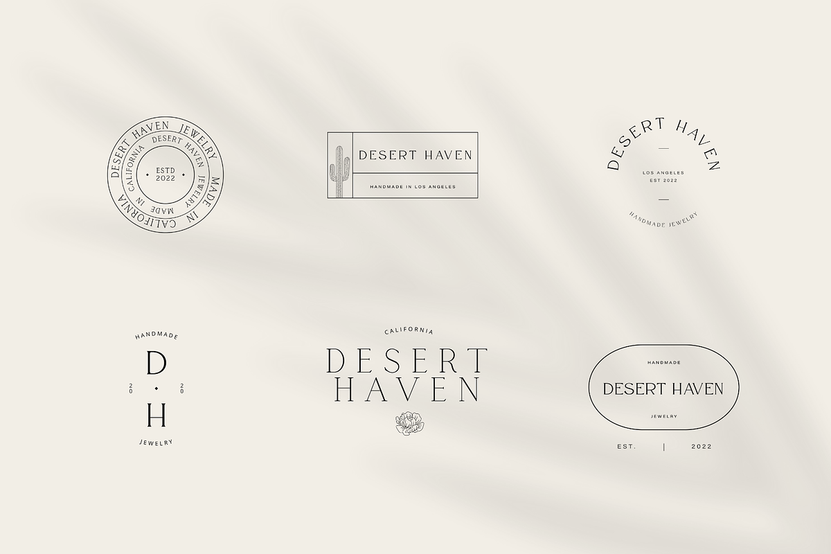 Desert Haven Logo Template Kit, a Branding & Logo Template by ALunadoki Design (Photo 4 of 9)