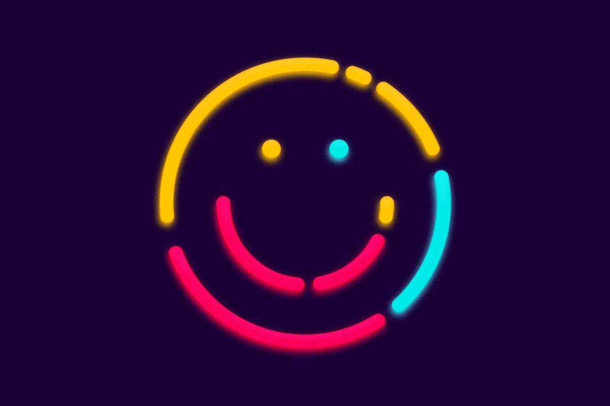Neon Line 2 font preview 5