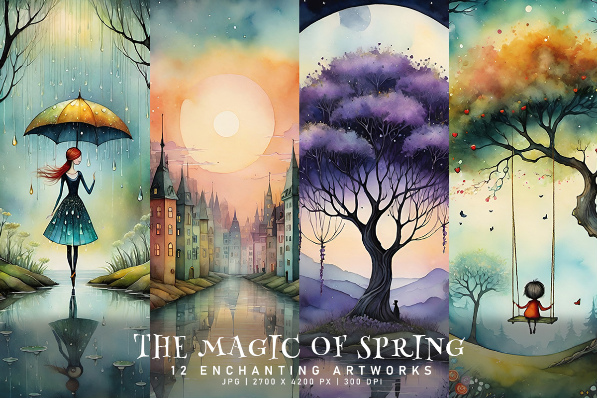 The Magic of Spring, a Decorative Illustration by Digital Art Creations (Photo 2 of 7)