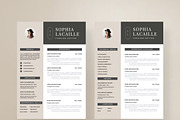 Resume Template 1, 2 page Abbey Road, a Resume Template by Resume Angels (Thumbnail 4 of 9)