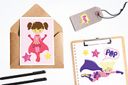 Super Hero illustration pack, an Illustration by PrettyBundles (Thumbnail 4 of 5)