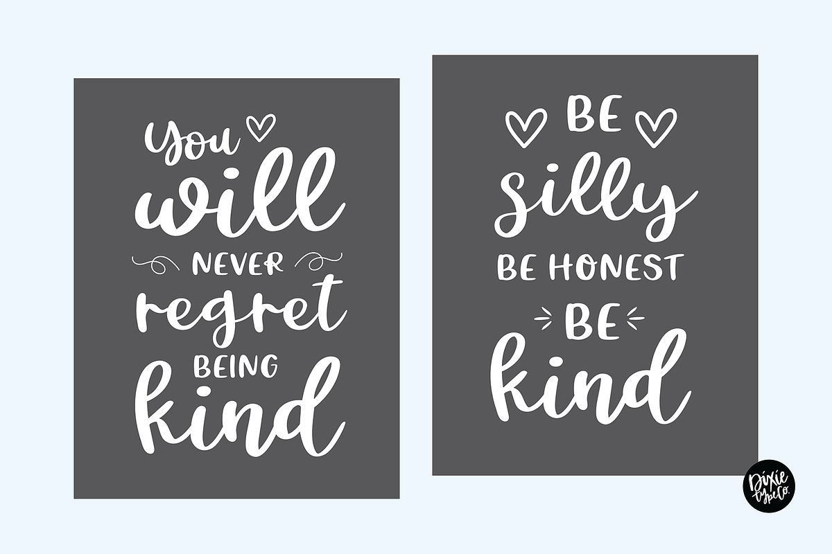 CHEERFUL DESIGNER Script Font Duo preview 3