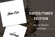 Dates/Times Edition - Social Media, a Social Media Template by Annemiek van Luinen (Thumbnail 7 of 7)