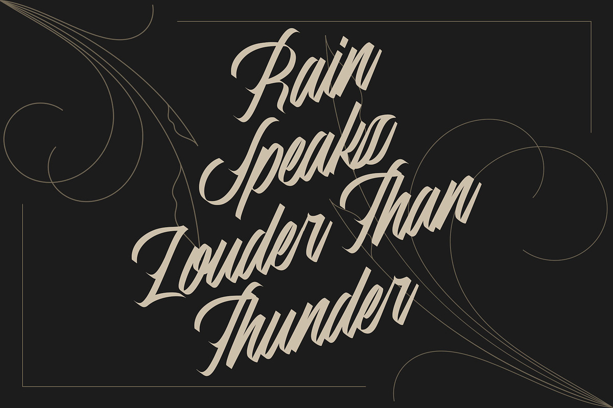 Machira | Script Font, a Script Font by Lemonthe (Photo 4 of 6)