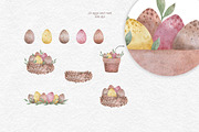 Watercolor easter clipart, an Illustration by CreativeByLu (Thumbnail 4 of 15)