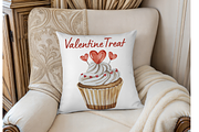 Watercolor Valentine Sweets Clipart, an Illustration by MockupWizard (Thumbnail 5 of 5)