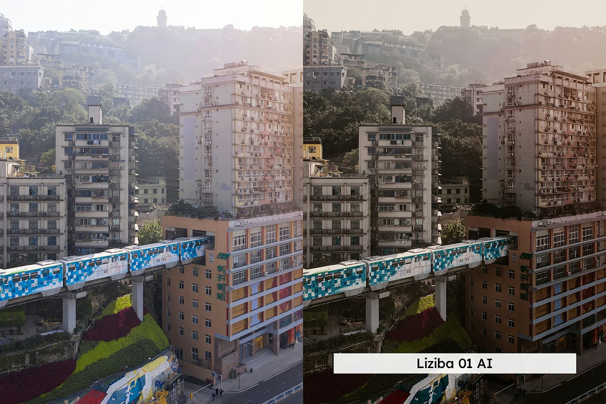 20 Chongqing Lightroom Preset & LUTs, a Preset Add-On by skybluecreative (Photo 9 of 13)