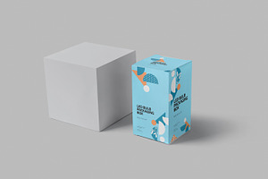 Led Bulb Box Mockups