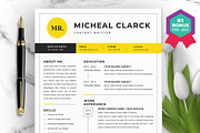 Resume/CV Bundle | 200+ for $29, a Resume Template by ResumeInventor (Thumbnail 162 of 207)