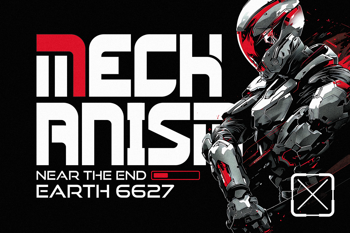 Space Over - Futuristic Sans Serif, a Sans Serif Font by figuree studio (Photo 4 of 10)
