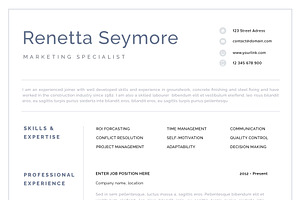 Resume Template 1 Geneva