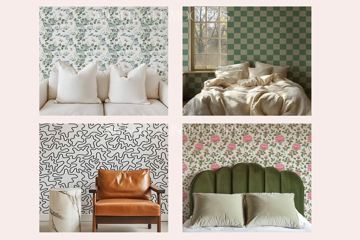70 PSD Wallpaper Mockup Bundle, a Household Mockup by ItsFreakinMockups (Photo 7 of 17)