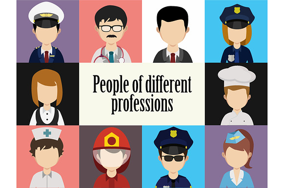 People Avatar Male And Female