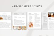 Recipe Sheet Template, a Flyer Template by ShopRShop (Thumbnail 3 of 9)