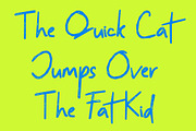CS Michigan Stamp, a Handwritten Font by Craft Supply Co. (Thumbnail 4 of 8)