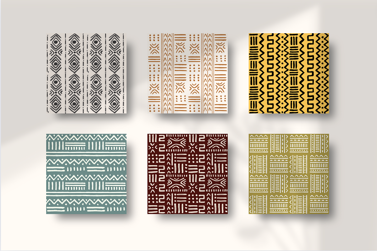 African Seamless Pattern Bundle, a Pattern Graphic by Marketello Studio (Photo 2 of 4)