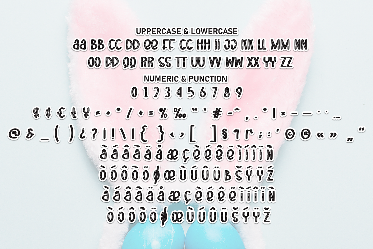 Rabbit Gloves | Script Font, a Script Font by Scratchones (Photo 7 of 8)