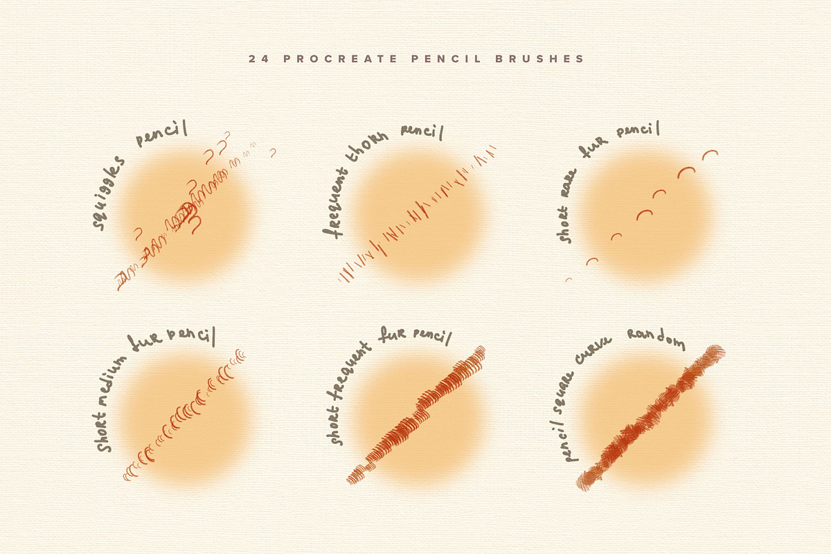 Procreate Pencil Brushes, a Brush Add-On by Creative Veila (Photo 8 of 10)